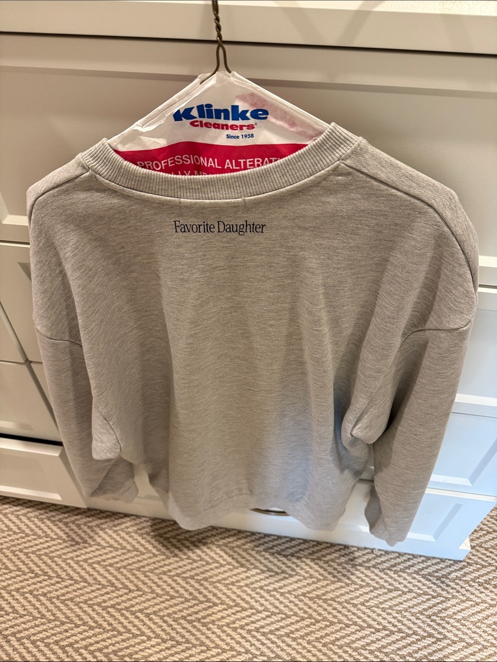 Go Sports Crewneck Sweatshirt – Light Gray - Picture 2 of 3